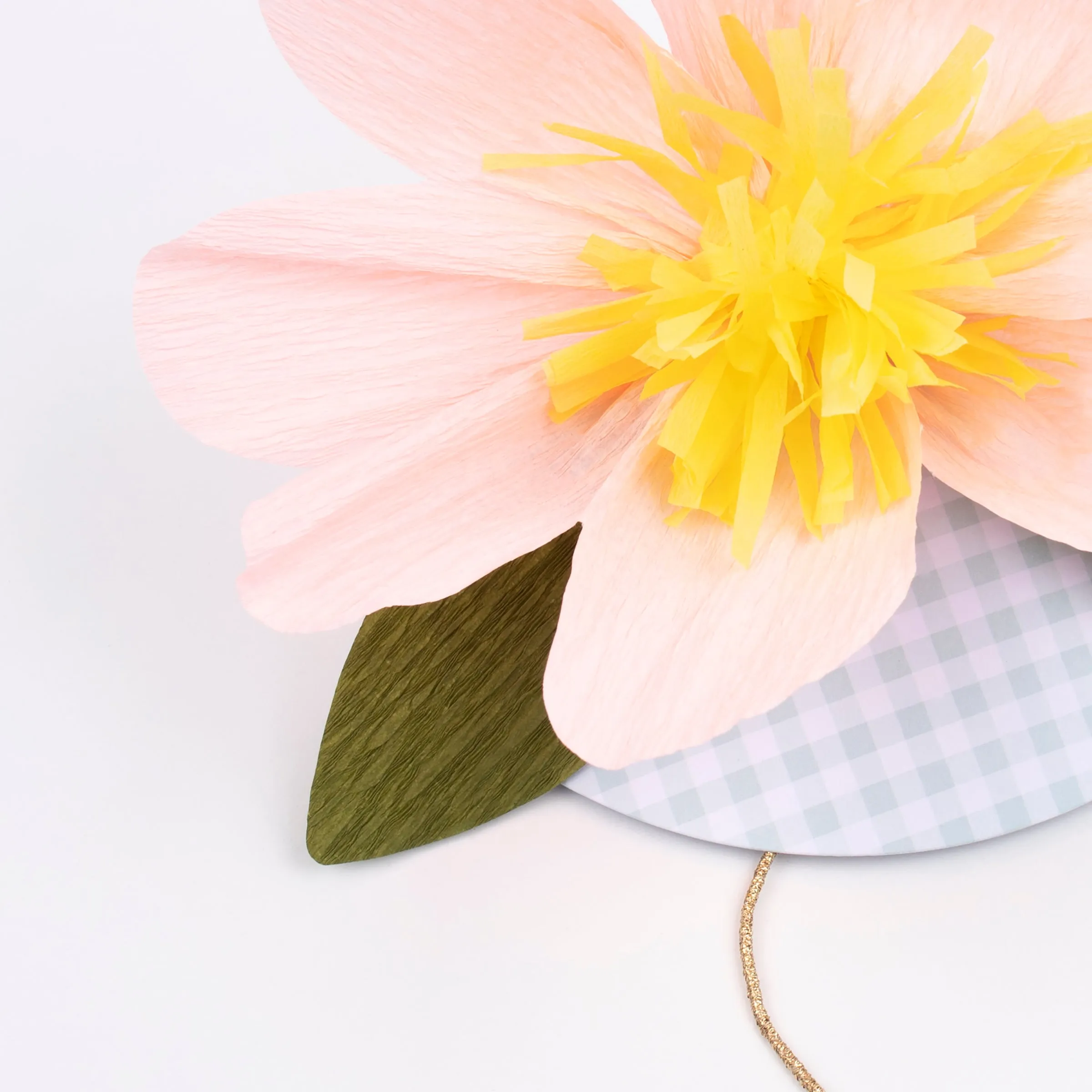 Paper Flower Hats (x 6)