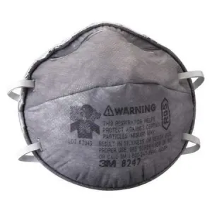 PARTICULATE RESPIRATOR 8247, R95 WITH NUISANCE LEVEL ORGANIC VAPOR RELIEF