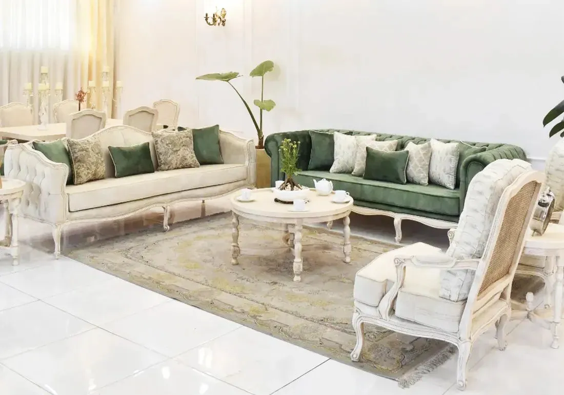 Premium Design Handmade Classical Sofa Set