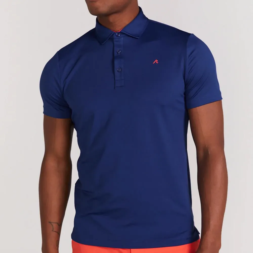 Redvanly Men's Alpine Polo - Mazarine Blue