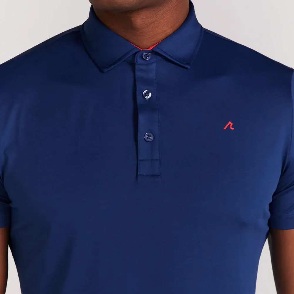 Redvanly Men's Alpine Polo - Mazarine Blue