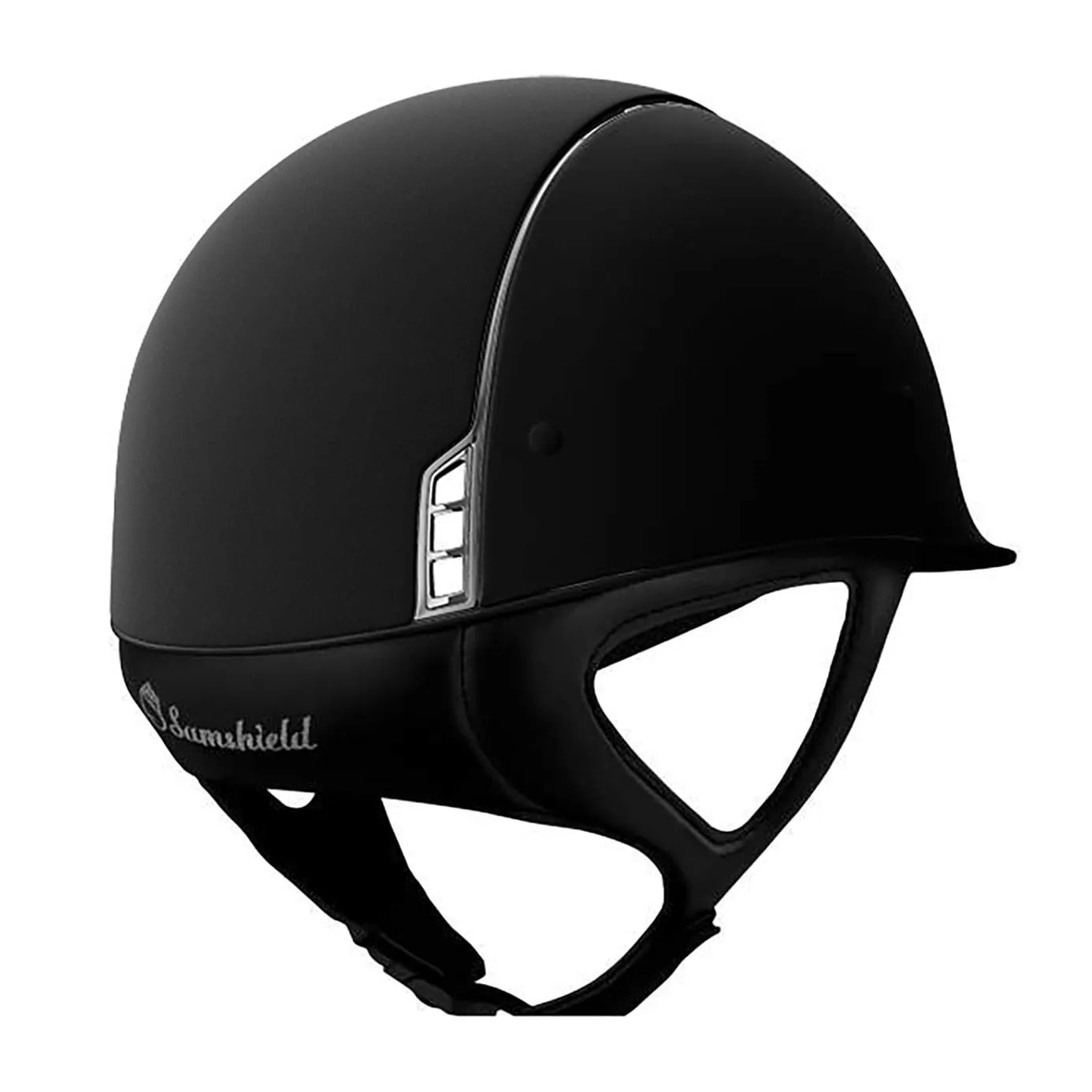 Samshield V1 Black Standard Shadowmatt Riding Hat