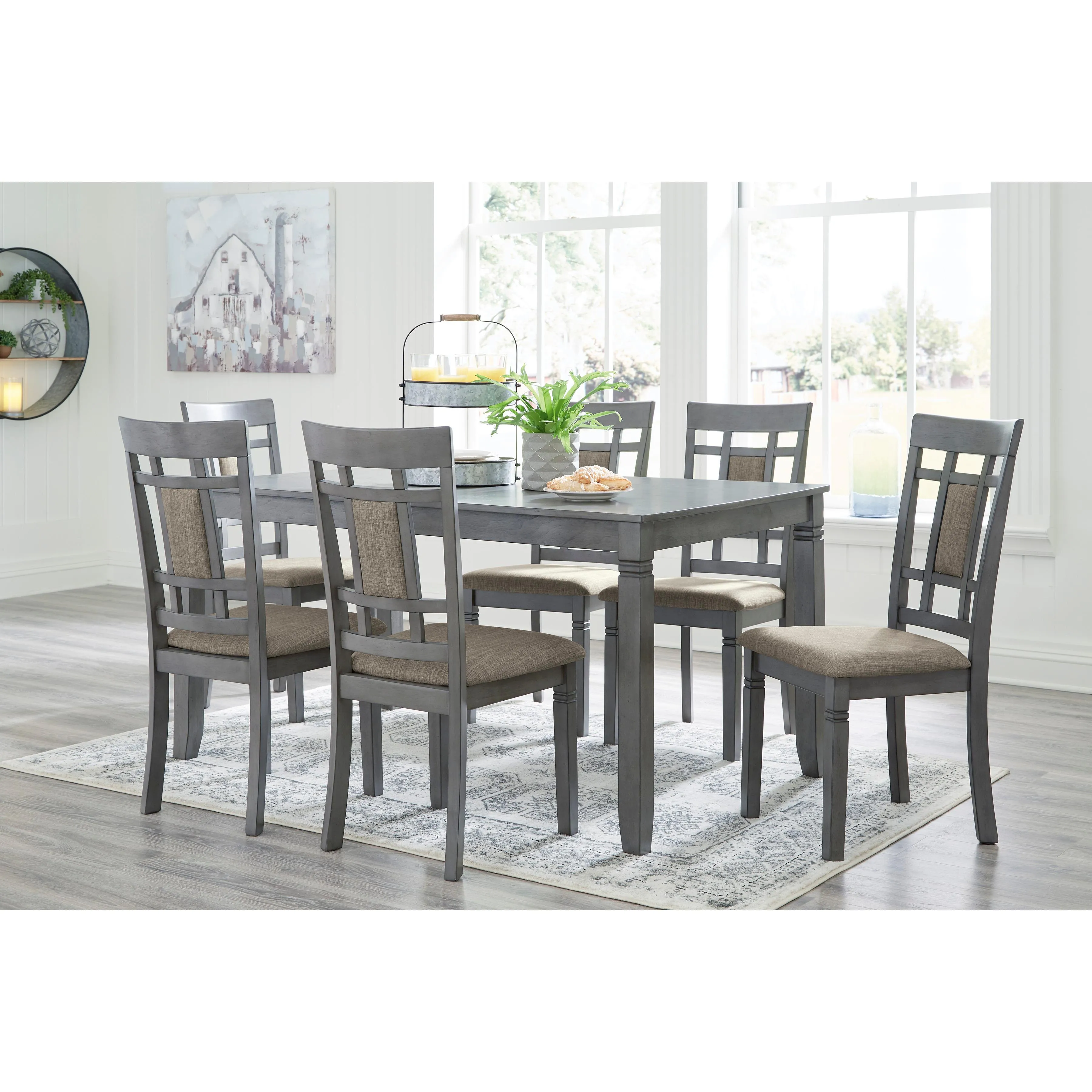 Signature Design by Ashley Jayemyer 7 pc Dinette D368-425