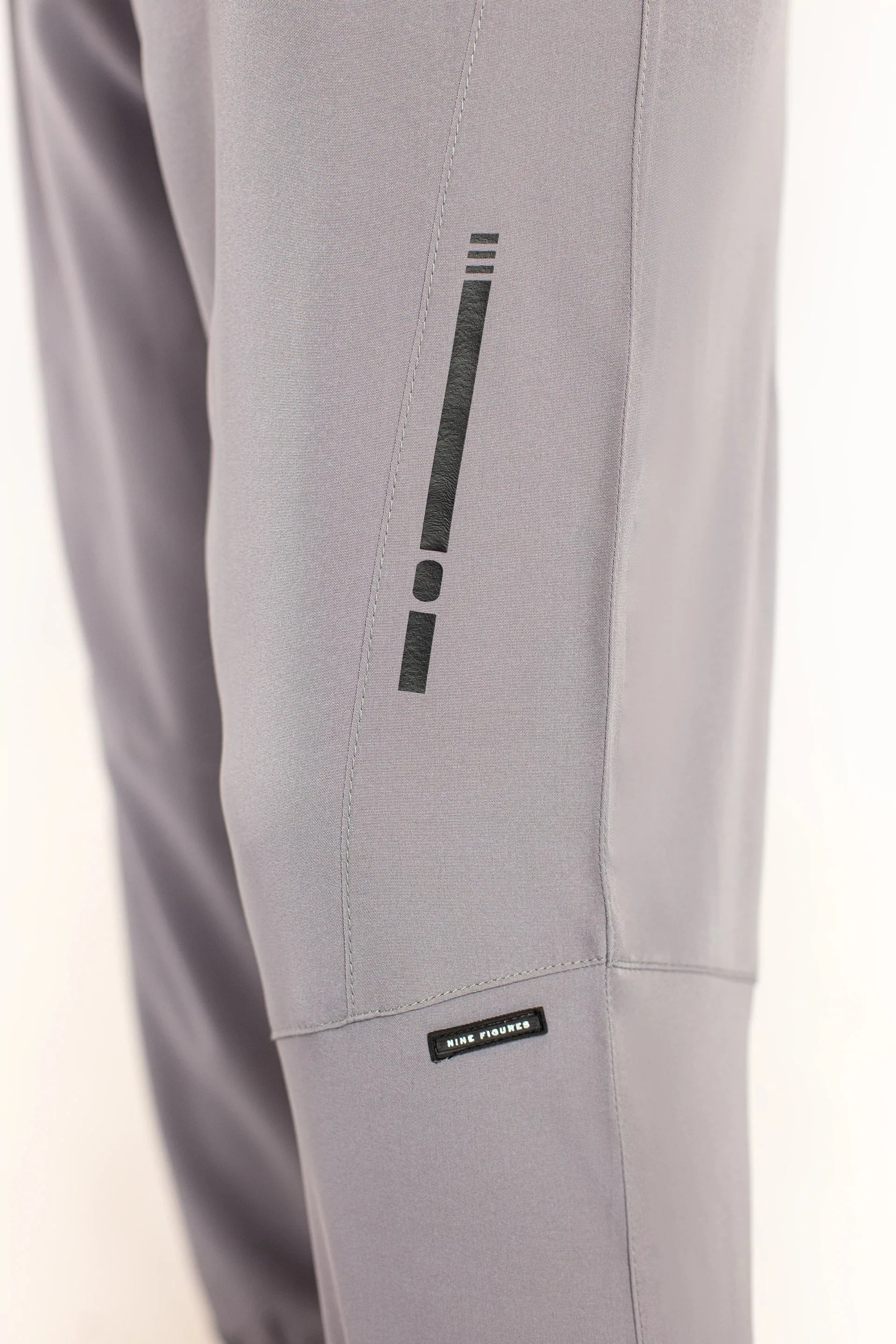 Silver Micro Stretch jogger