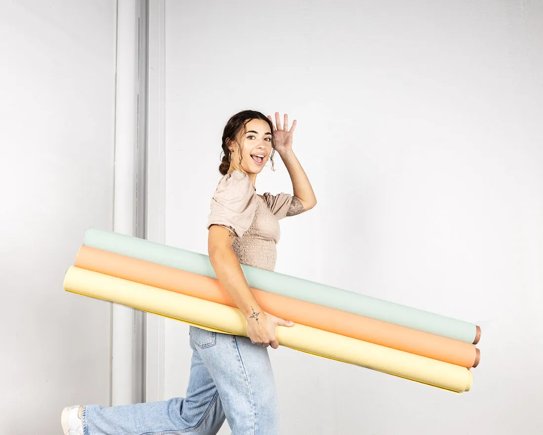 'Summer Sorbet' Collection Half Width Photography Studio Paper Backdrop Set (1.36 x 10M) - Bundle