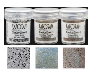 WOW! Embossing Powder Trio - Timeless